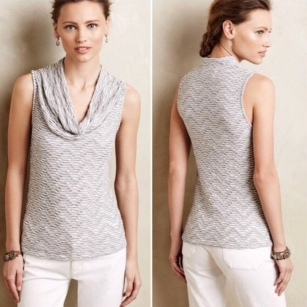 NWT Anthropologie deletta nava cowl neck top